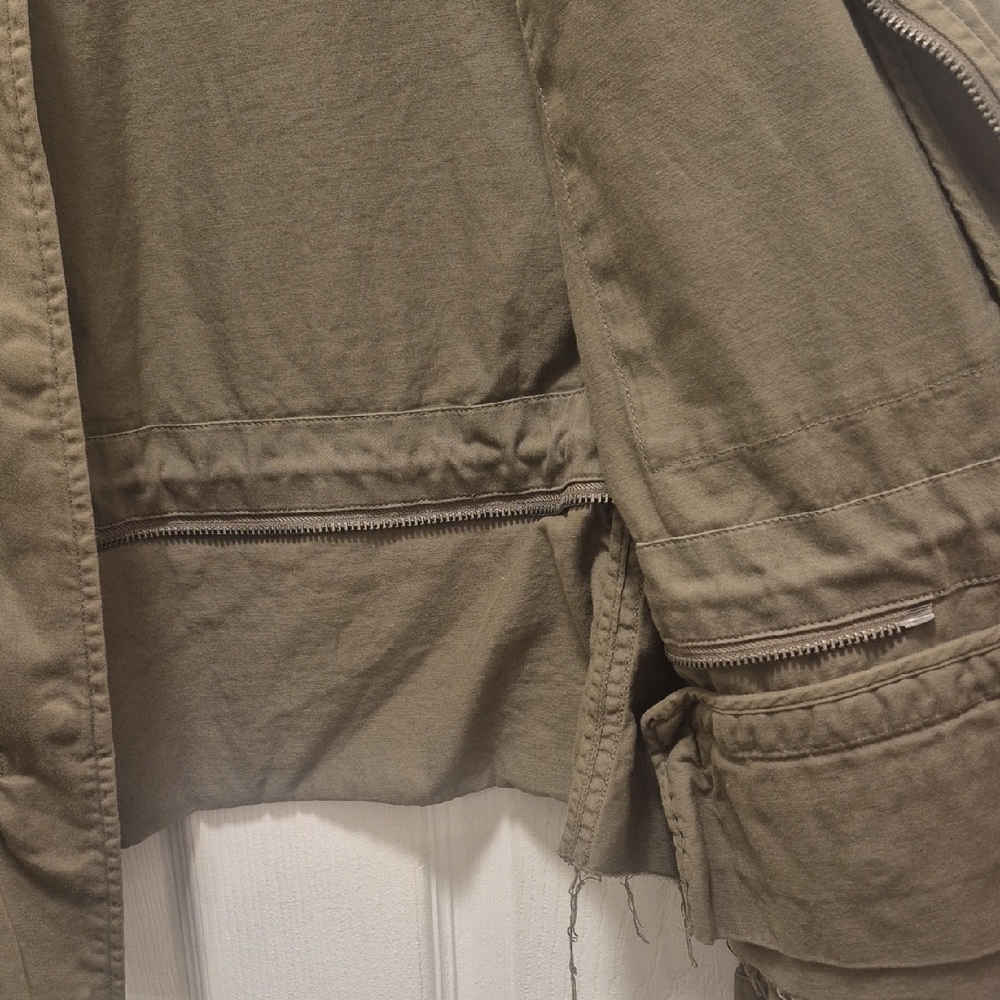 Diesel Dark Green Utility Jacket - Picture 7 of 9
